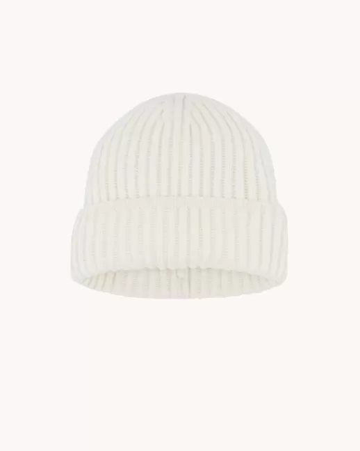 Kujten Accessoires | Bonnets & Bandeaux | Bonnet Bruges Bonnet cachemire uni cu00f4tes anglaises Blanc