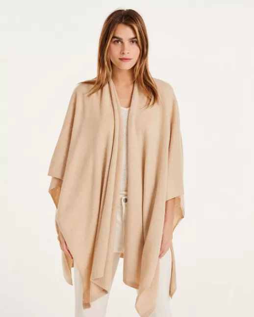 Kujten Capes & Ponchos | Cape Aviva Cape Cachemire Femme, 2 fils Organique