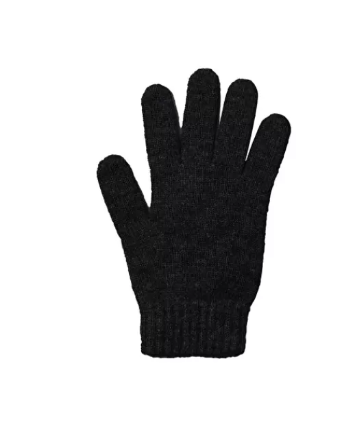 Kujten Accessoires | Gants & Mitaines | Gants Milano Gants cachemire couleur unie Noir