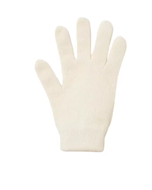 Kujten Accessoires | Gants Milano Gants cachemire couleur unie Blanc