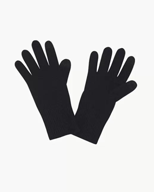 Kujten Gants & Mitaines | Gants Whistler Gants Cachemire, 2 fils Noir