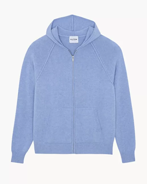 Kujten Pulls & Sweats | Hoodies | Hoodie Doudy Pull Hoodie Cachemire Homme, 2 fils Bleujeans