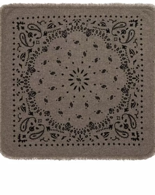 Kujten Accessoires | Bandanas | Petit Bandana Hachi Petit bandana cachemire imprimu00e9, 2 fils KAKICHINE