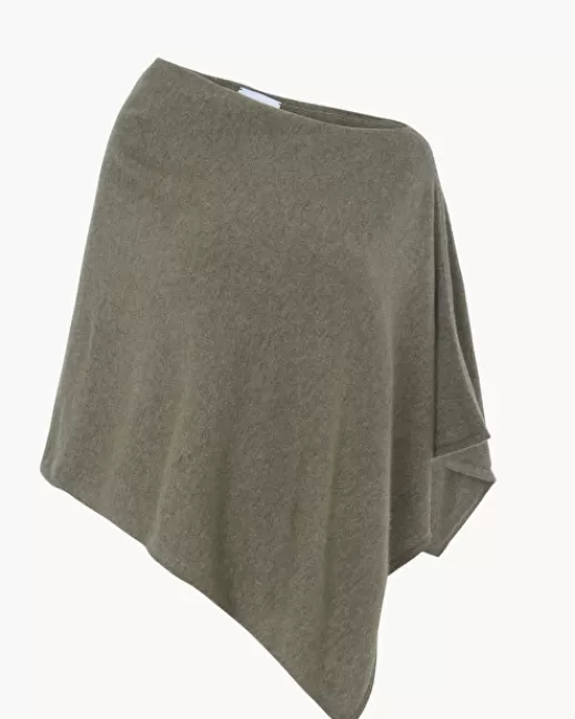 Kujten Capes & Ponchos | Poncho Dalia Poncho Court Cachemire, 2 fils KAKICHINE