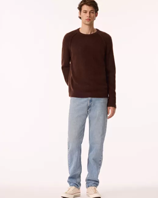 Kujten Pulls & Sweats | Pull Jojo Pull Cachemire Homme Col Rond, 2 fils MARRON