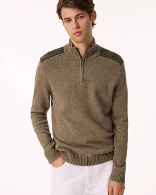 Kujten Pulls & Sweats | Pull Theo Pull Cachemire Homme, 2 fils KAKICHINE